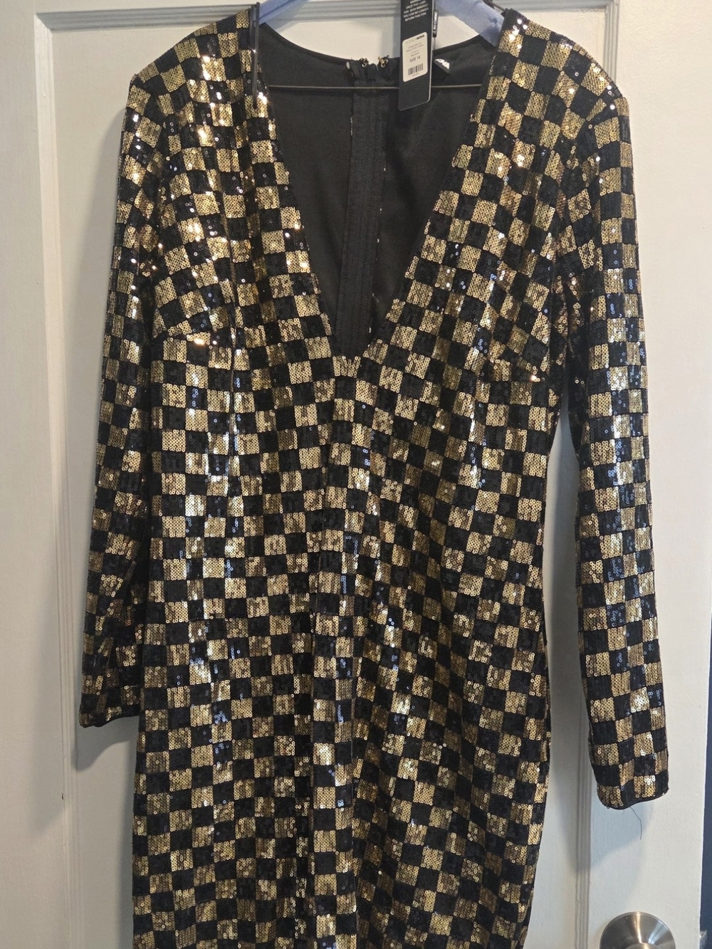 "Check Me Out" Mini Dress, Size 1X